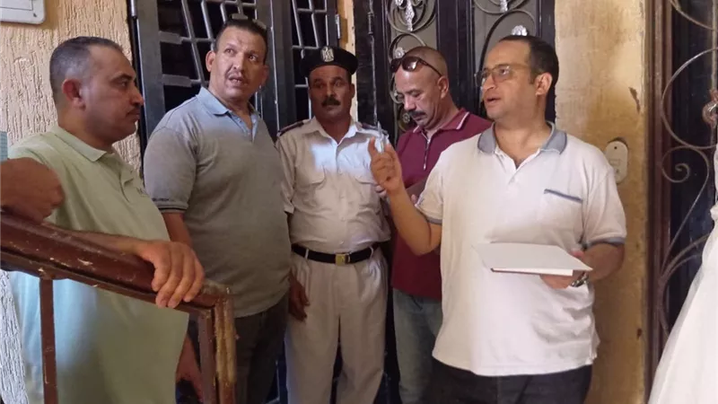 حملة ضبطية بمدينة سوهاج الجديدة للتفتيش على وحدات الإسكان الاجتماعي المخالفة 