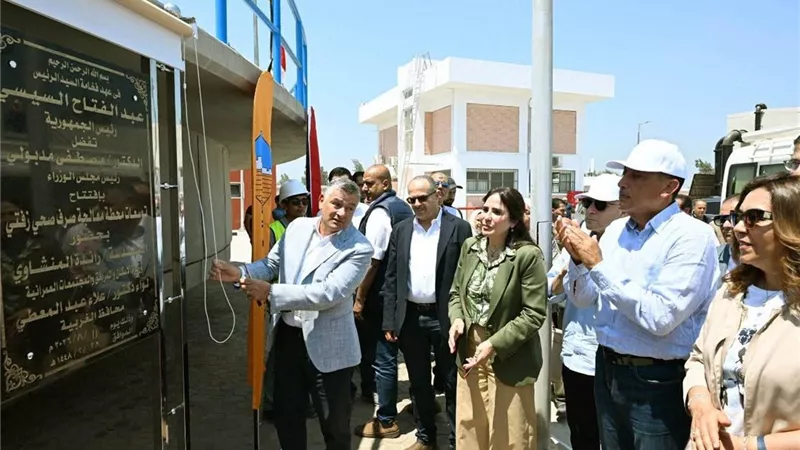 مدبولي يفتتح توسعات محطة معالجة زفتى في الغربية بطاقة 20 الف م³/يوم