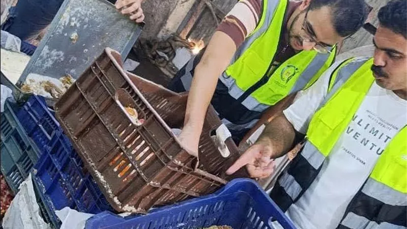 ضبط قرابة طن حلوى مولد فاسدة داخل مصنع غير مرخص بالغربية 