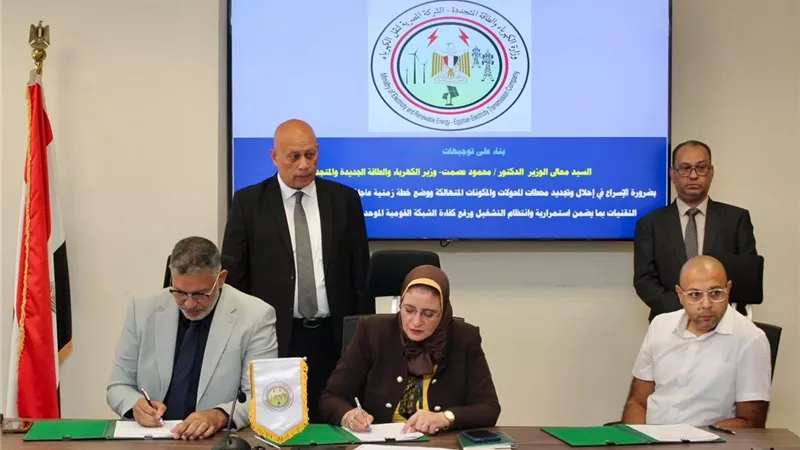 الكهرباء تبدأ إحلال وتجديد محطة محولات المطرية لتعزيز استقرار الشبكة بالدقهلية