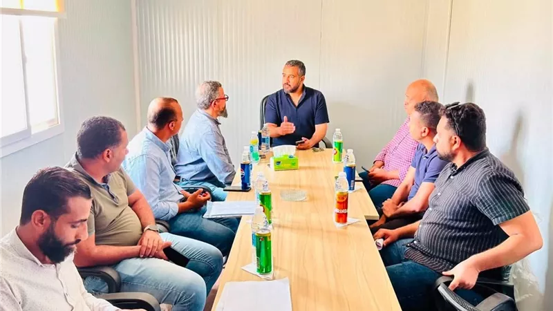 رئيس جهاز العبور الجديدة يتابع أعمال الطرق وشبكات الكهرباء بالأراضي المضافة بمنطقة الأمل سابقا