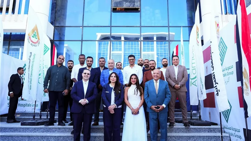 وزيرة الإسكان تتفقد مشروع مستشفى «شفا العلمين» بمدينة العلمين الجديدة