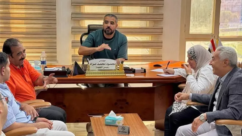 رئيس جهاز العبور الجديدة يتابع منظومة تقنين الأراضي ويستعرض الاستعدادات للقرعات المقبلة