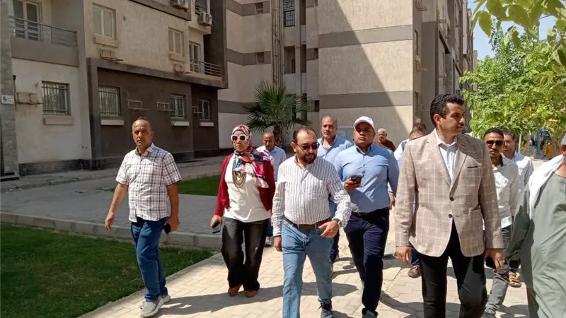 رئيس جهاز أكتوبر الجديدة يقود جولة تفقدية لمشروع سكن مصر  لمتابعة مستوى الخدمات