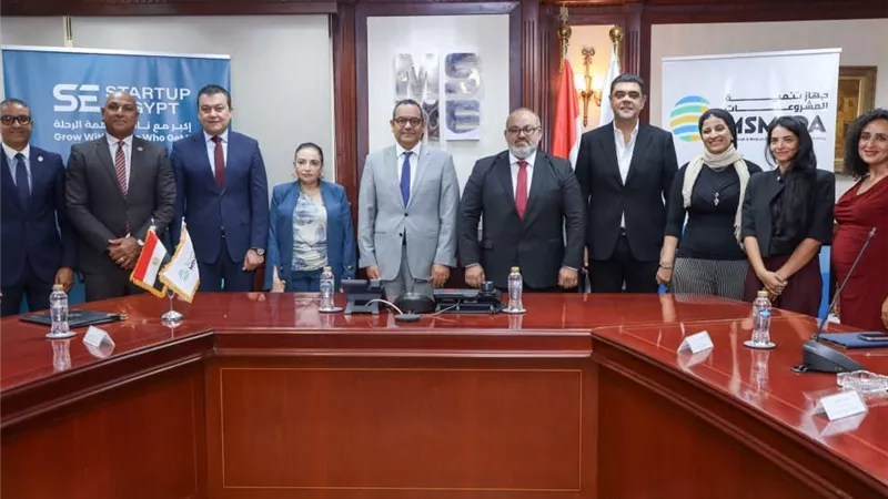 جهاز تنمية المشروعات يوقع مذكرة تفاهم مع «ستارت أب إيجيبت» لدعم الشركات الناشئة