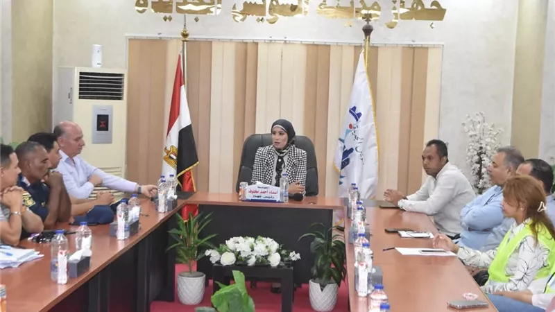 الحماية المدنية تدرب العاملين بجهاز السويس الجديدة على مواجهة الحرائق والطوارئ