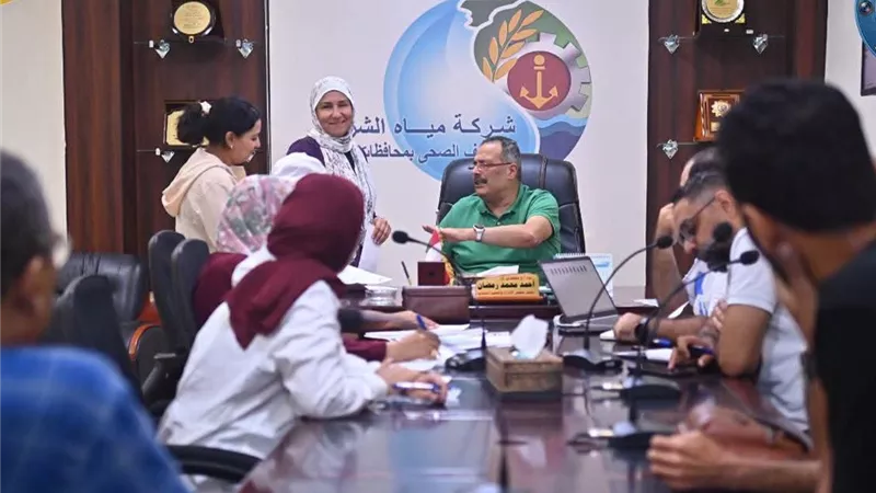 رئيس مياه القناة يتابع ملفات بورسعيد ويشدد على رفع كفاءة التشغيل واستدامة الخدمات