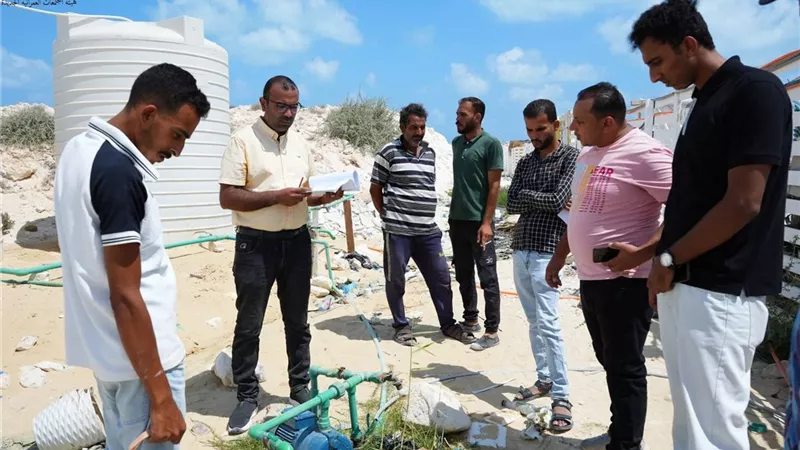 العلمين الجديدة تكثف حملات ضبط وصلات المياه المخالفة وتحصل310 آلاف جنيه متأخرات