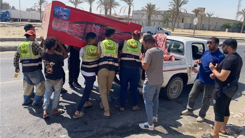 جهاز مدينة 6 أكتوبر يواصل حملات الإشغالات بالقطاع الغربي للتصدي لبؤر الفرز والمظاهر العشوائية