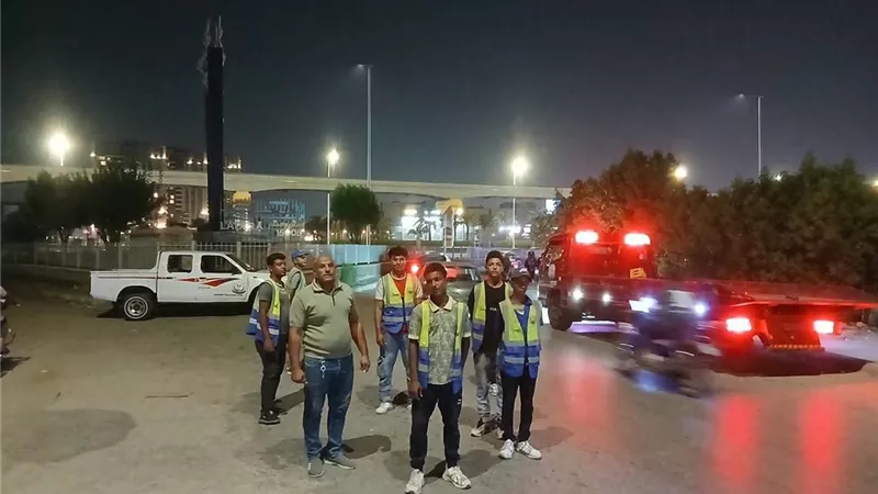 جهاز مدينة 6 أكتوبر يواصل حملاته بالقطاع الشرقي لرفع الإشغالات والحفاظ على المظهر الحضاري
