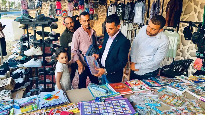 رئيس جهاز حدائق العاصمة يتابع معرض «أهلًا مدارس» ويوجه بتوفير المستلزمات أولًا بأول