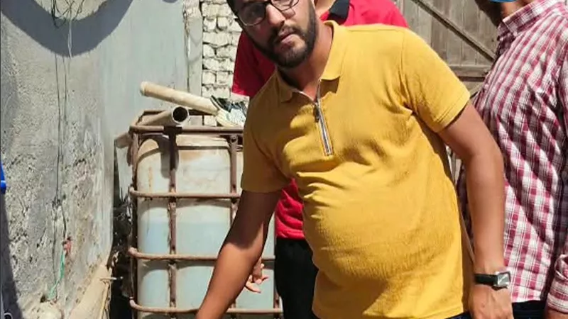 «مياه القناة» تواصل حملاتها لإزالة تعديات شبكات المياه بقرية الرضوان في بورسعيد