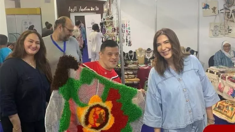 نجلاء النجار: طفرة في مبيعات جناح سيدات الأعمال وذوي الهمم بمعرض أهلاً مدارس