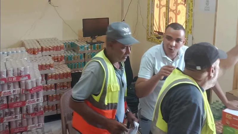 جهاز حدائق أكتوبر يضبط تحويل وحدة سكنية إلى مخزن مواد غذائية بالمخالفة للقانون