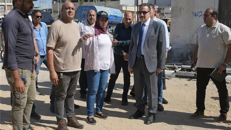 سوق حضاري وبنية أساسية جديدة..تطوير شامل لمنطقة التصنيع بحي الضواحي في بورسعيد
