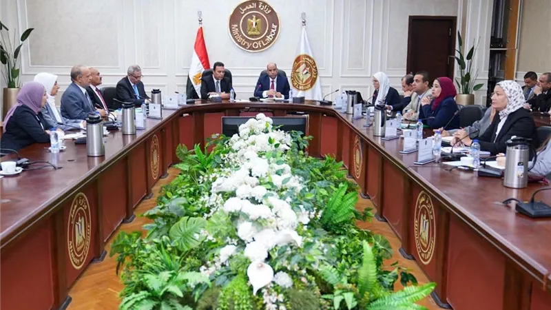 وزير العمل يبحث مع رئيس الإحصاء تعزيز تبادل البيانات لدعم سياسات التشغيل وسوق العمل