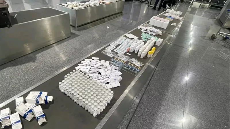 جمارك مطار القاهرة تحبط محاولتي تهريب أدوية ومشغولات ذهبية بقيمة ملايين الجنيهات
