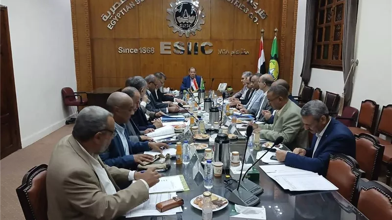شركة السكر تستعد لموسم جديد بخطط لرفع الإنتاج وتحسين كفاءة التشغيل وتعظيم الاستفادة