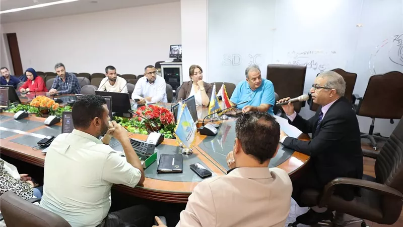 وفد مياه أسيوط يطلع على تجربة غرفة أزمات صرف الإسكندرية لتبادل الخبرات