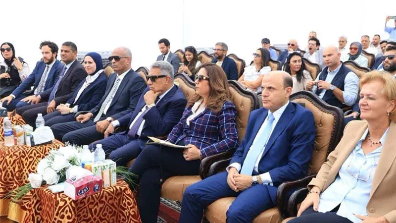 افتتاح محطة وسيطة للمخلفات في نبروه ضمن مشروع تطهير مصرف كيتشنر