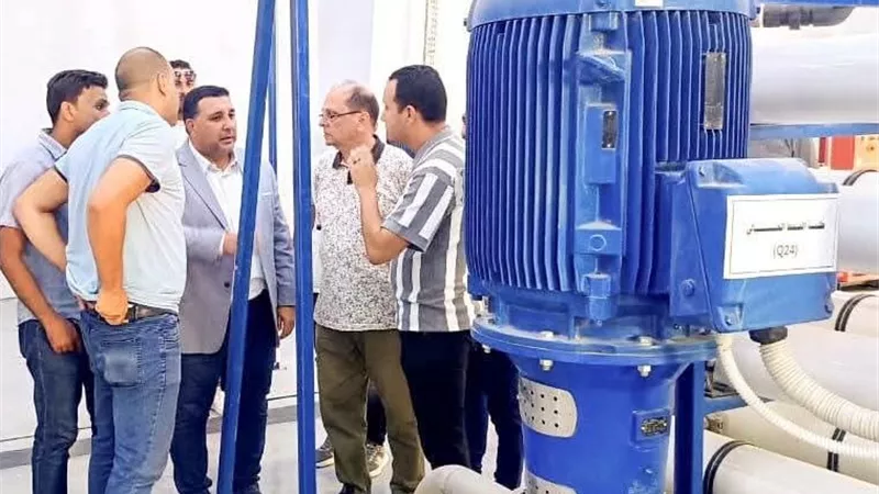 «التراس» يتابع جاهزية مرافق المياه بوادي النطرون في جولة ميدانية مسائية