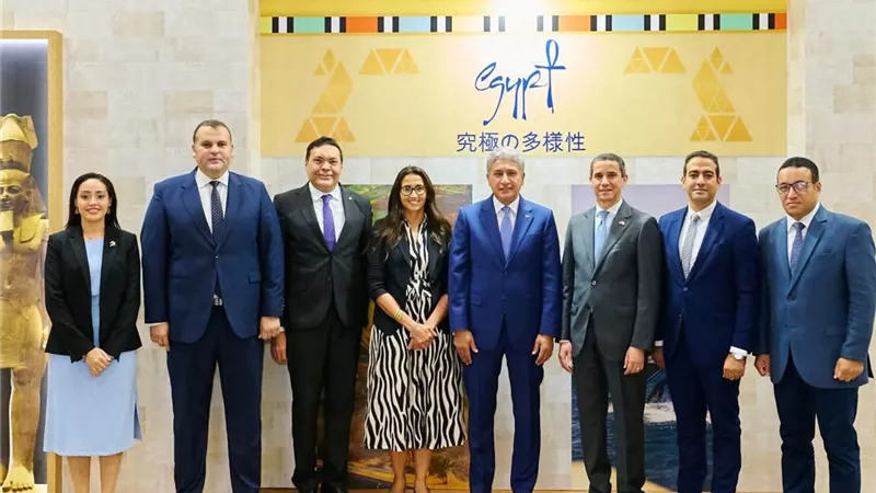 وزير السياحة يفتتح الجناح المصري بمعرض اليابان الدولي للسياحة في طوكيو