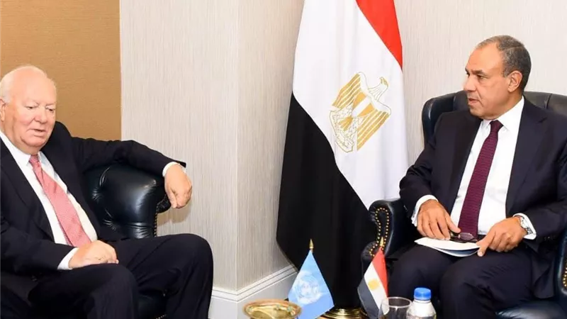 وزير الخارجية يلتقي وكيل سكرتير عام الأمم المتحدة والممثل السامي لتحالف الحضارات