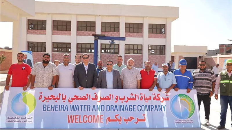 فرحة 40 ألف مواطن..التراس يتابع مشروع صرف بـ89 مليون جنيه بكفر الدوار