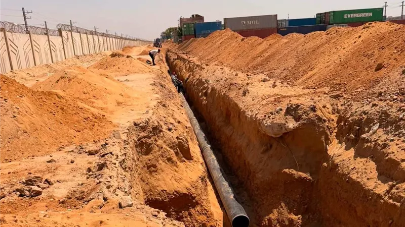 تتفيذ 75% من شبكات المياه والصرف بمنطقة السلام بالشروق