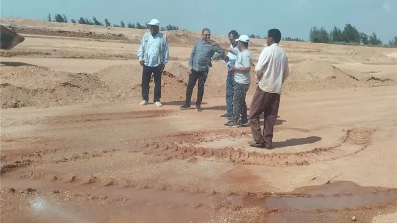 استكمال مرافق منطقة الـ1000 فدان بـ«حدائق العاشر» وتسليم الأعمال ابتدائيًا