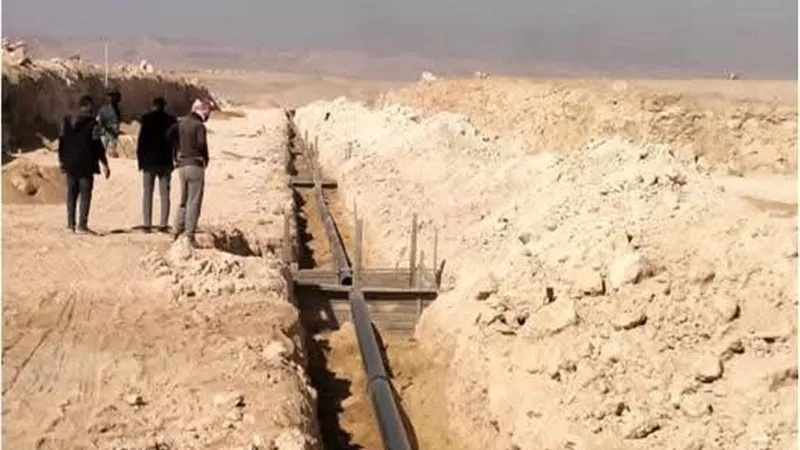 استمرار تنفيذ شبكات المرافق بسوهاج الجديدة بنسبة إنجاز 65%