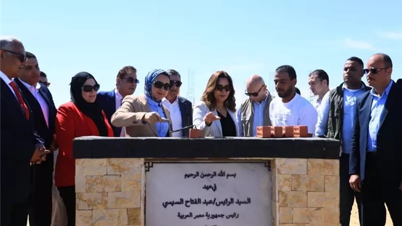 الوادي الجديد تضع حجر أساس مجمع صناعات التمور بواحة الشوربجي.. استهداف مليون نخلة و1500 فرصة عمل