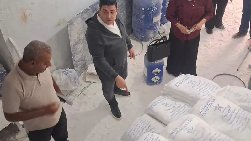 تموين الجيزة يحرر 43 مخالفة للمخابز ويضبط مخزنًا لتصنيع معجون الحوائط بالهرم