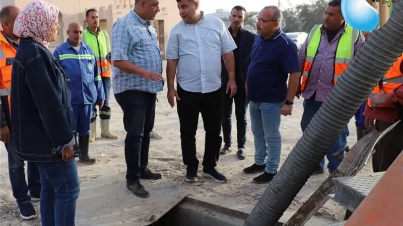 رئيس صرف الإسكندرية يتفقد تمركزات فرق العمل ويوجه بسرعة الاستجابة للطوارئ