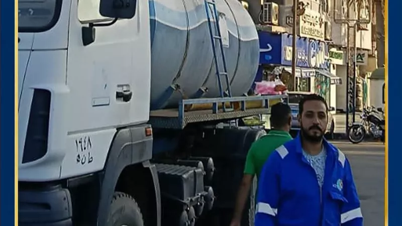 مياه القناة ترفع الاستعداد لمواجهة الأمطار وتدفع بمعدات الطوارئ إلى المناطق الساخنة 