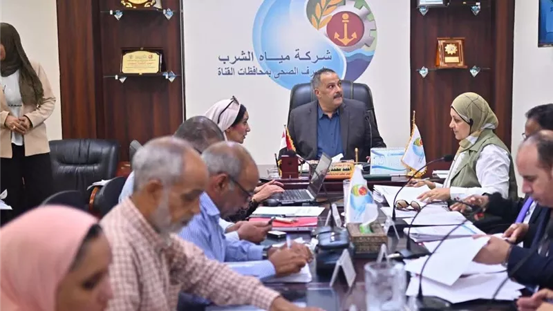 مياه القناة تفتح ملفات الجودة والتحول الرقمي ومشروعات التطوير في المحافظات الثلاث