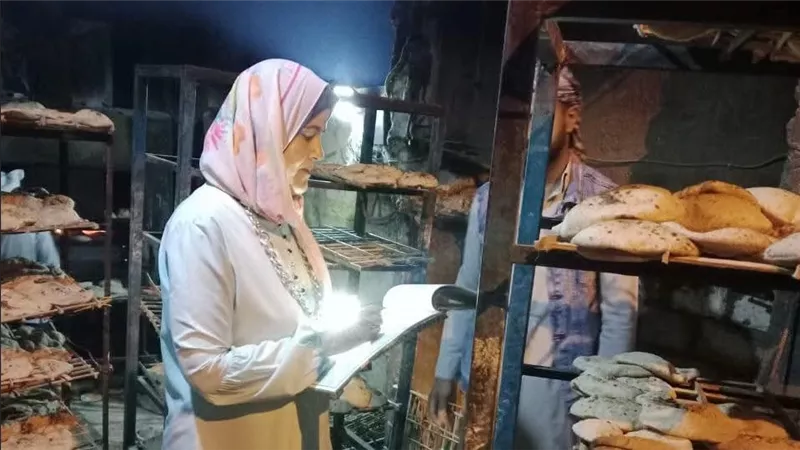 حملة رقابية مكثفة على الأسواق والمخابز، بمحافظة الإسماعيلية 