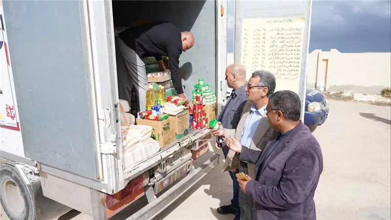 فعاليات مبادرة «مطروح الخير» بقرية أبو لهو في مرسى مطروح