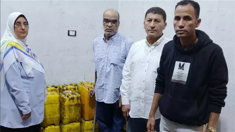 خلال حملة تموينية اليوم 